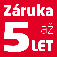 Záruka až 5 let